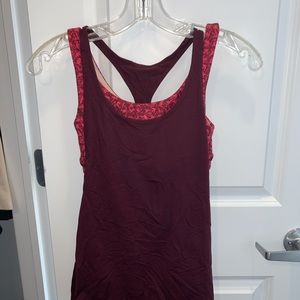 Lululemon tank with built in sports bra